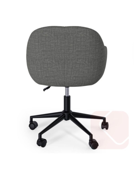 Silla de oficina Canterbury en color gris oscuro