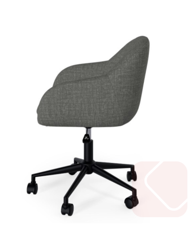 Silla de oficina Canterbury en color gris oscuro