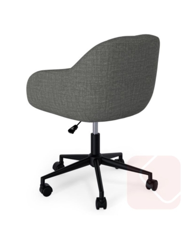 Silla de oficina Canterbury en color gris oscuro