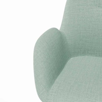 Silla de oficina Irvine en color menta