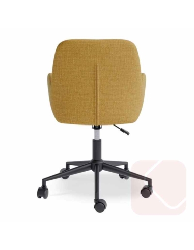 Silla de oficina Irvine en color mostaza