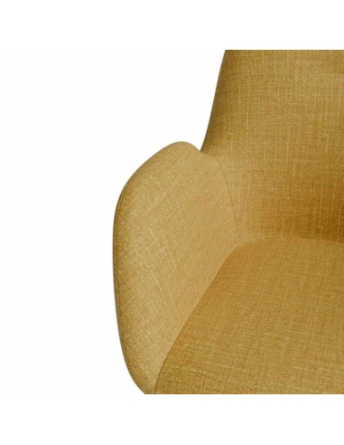 Silla de oficina Irvine en color mostaza