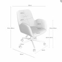 Silla de oficina Irvine en color gris