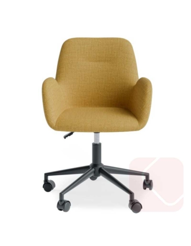 Silla de oficina Irvine en color mostaza