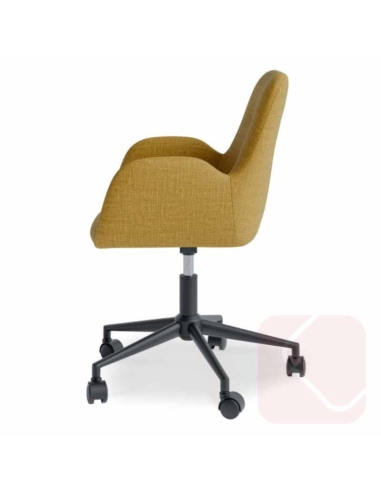 Silla de oficina Irvine en color mostaza
