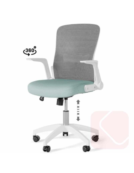 Silla de estudio oficina blanca manchester Silla de estudio oficina blanca manchester