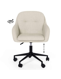 Silla de oficina ontario en color beige