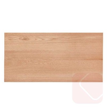 Escritorio Alabama roble/negro de madera con cajón