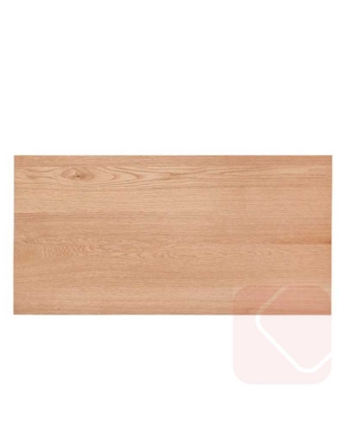 Escritorio Alabama roble/negro de madera con cajón