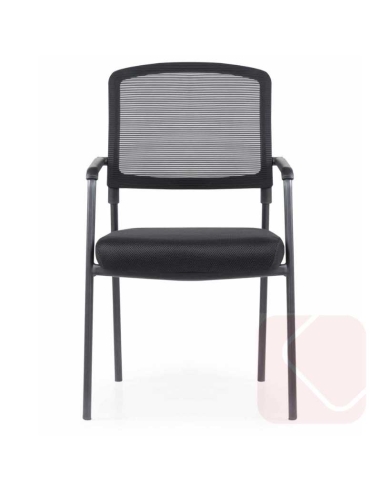 Silla de oficina Nairobi de Euromof en color negro