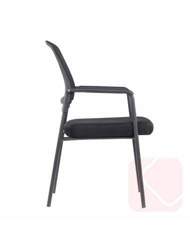 Silla de oficina Nairobi de Euromof en color negro