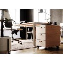 Cajonera de oficina con cajón y archivo para carpetas colgantes de Kesta