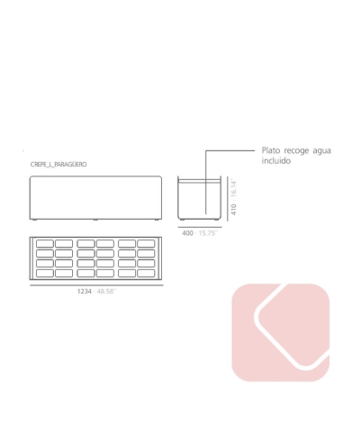 PARAGÜERO OFICINA CREPE DE SYSTEMTRONIC