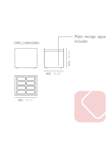 PARAGÜERO OFICINA CREPE DE SYSTEMTRONIC