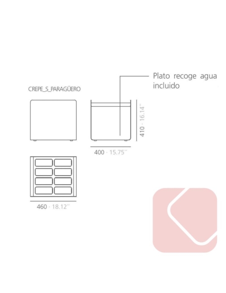 PARAGÜERO OFICINA CREPE DE SYSTEMTRONIC