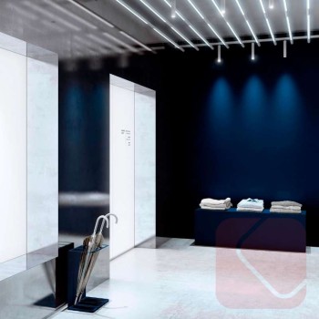 Paragüero Forrein de diseño minimalista para oficinas y recepción |  Laoficinaonline