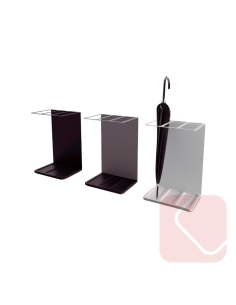Paragüero Forrein metálico de Systemtronic. Sencillo, minimalista de diseño y funcional para oficina o empresa. 2
