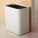 Papelera DROP de Systemtronic, de diseño minimalista y muy robusta fabricada en acero galvanizado.