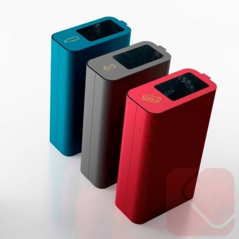 Papelera de reciclaje con tapa para residuos.
