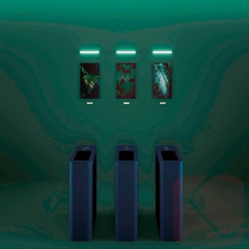 Papelera de reciclaje DROP TOP  62 litros | Laoficinaonline