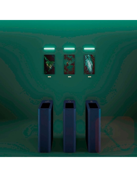 PAPELERA OFICINA DROP TOP DE SYSTEMTRONIC