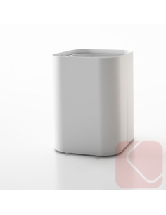 Papelera DROP de Systemtronic, de diseño minimalista y muy robusta fabricada en acero galvanizado. 2