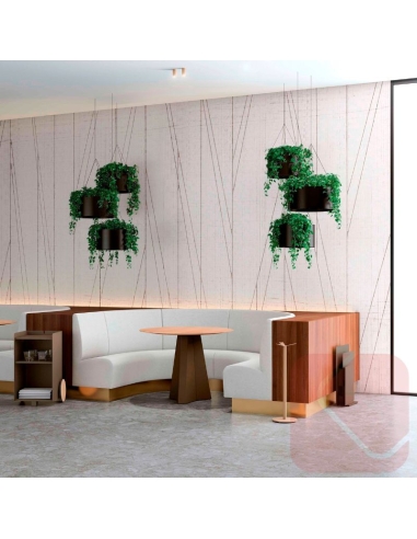 Paragüero Sou de Systemtronic, diseño en acero pintado con recogida de agua y opción de montaje mural o de pie. Paragüero Sou de Systemtronic, diseño en acero pintado con recogida de agua y opción de montaje mural o de pie.