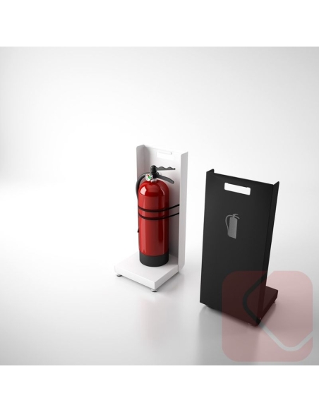 Soporte para extintores Faya – funcionalidad, movilidad y diseño discreto