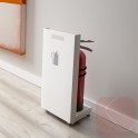 Soporte para extintores Faya – funcionalidad, movilidad y diseño discreto