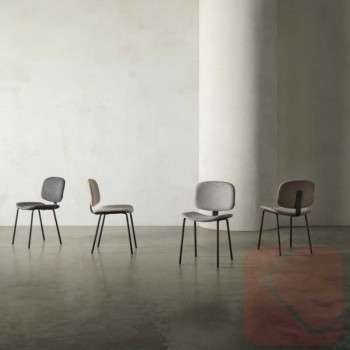 SILLA FIJA TAPIZADA WINONA DE SOMCASA