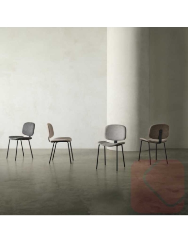 SILLA FIJA TAPIZADA WINONA DE SOMCASA