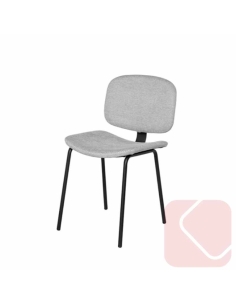 Silla fija de diseño minimalista y moderno modelo Winona de Somcasa. 2
