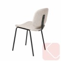 Silla fija de diseño minimalista y moderno modelo Winona de Somcasa.