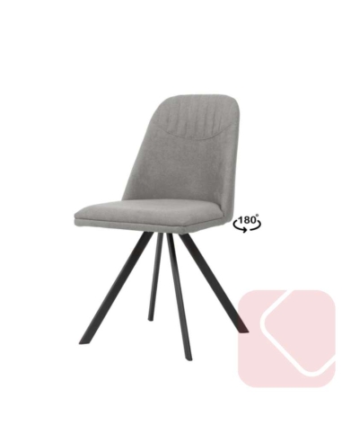 SILLA FIJA TAPIZADA CRIS DE SOMCASA