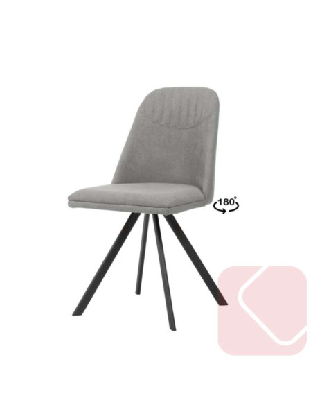 SILLA FIJA TAPIZADA CRIS DE SOMCASA