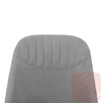 SILLA FIJA TAPIZADA CRIS DE SOMCASA