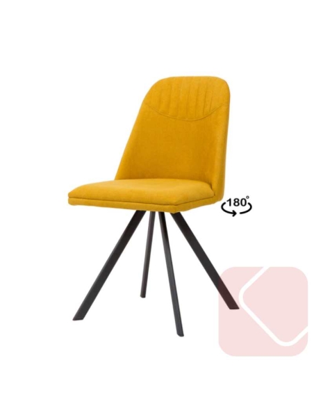 SILLA FIJA TAPIZADA CRIS DE SOMCASA