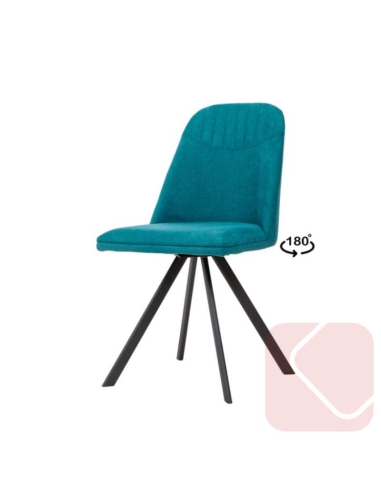 SILLA FIJA TAPIZADA CRIS DE SOMCASA