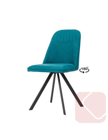 SILLA FIJA TAPIZADA CRIS DE SOMCASA