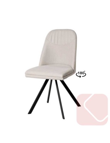 SILLA FIJA TAPIZADA CRIS DE SOMCASA