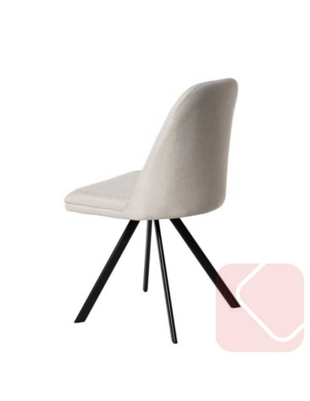 SILLA FIJA TAPIZADA CRIS DE SOMCASA