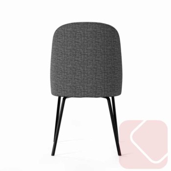 Silla tapizada Maxime moderna | Laoficinaonline