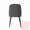Silla tapizada Maxime moderna | Laoficinaonline