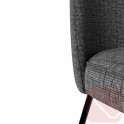 Silla tapizada Maxime moderna | Laoficinaonline
