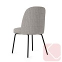 Silla tapizada Maxime moderna | Laoficinaonline