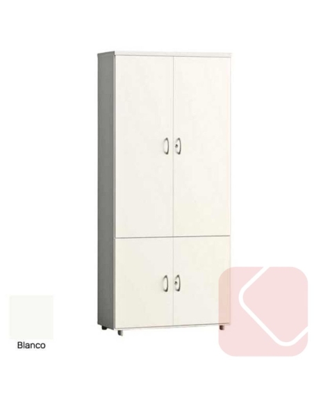 ARMARIO ALTO CON PUERTAS ALTAS Y BAJAS DE EUROMOF ENTREGA RÁPIDA