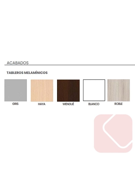 ESCRITORIO DE OFICINA EURO 3000 DE EUROMOF ENTREGA RÁPIDA