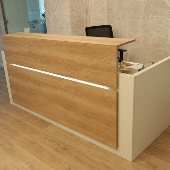Mostrador de recepción AVANT | Diseño moderno y funcional para oficinas y empresas | Laoficinaonline