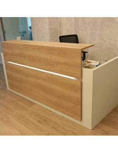 MOSTRADOR DE RECEPCIÓN RECTO AVANT