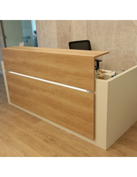 MOSTRADOR DE RECEPCIÓN RECTO AVANT